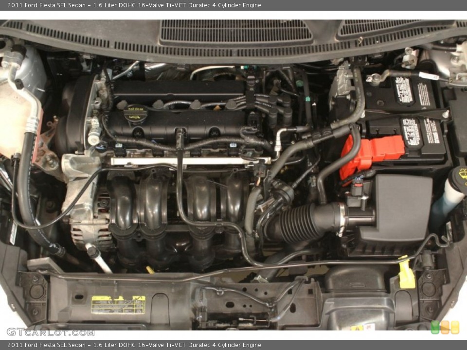 1.6 Liter DOHC 16-Valve Ti-VCT Duratec 4 Cylinder Engine for the 2011 Ford Fiesta #62866840