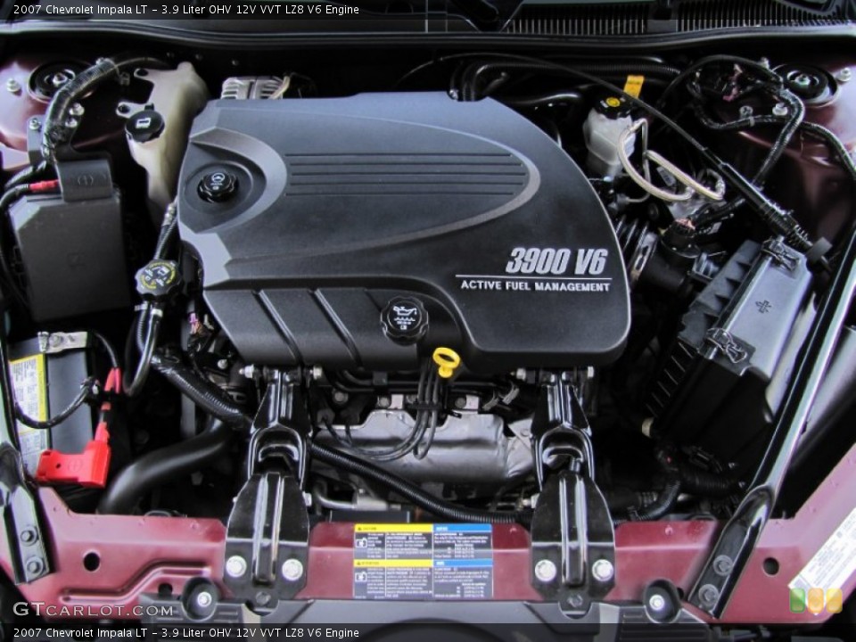 3.9 Liter OHV 12V VVT LZ8 V6 Engine for the 2007 Chevrolet Impala #62879930