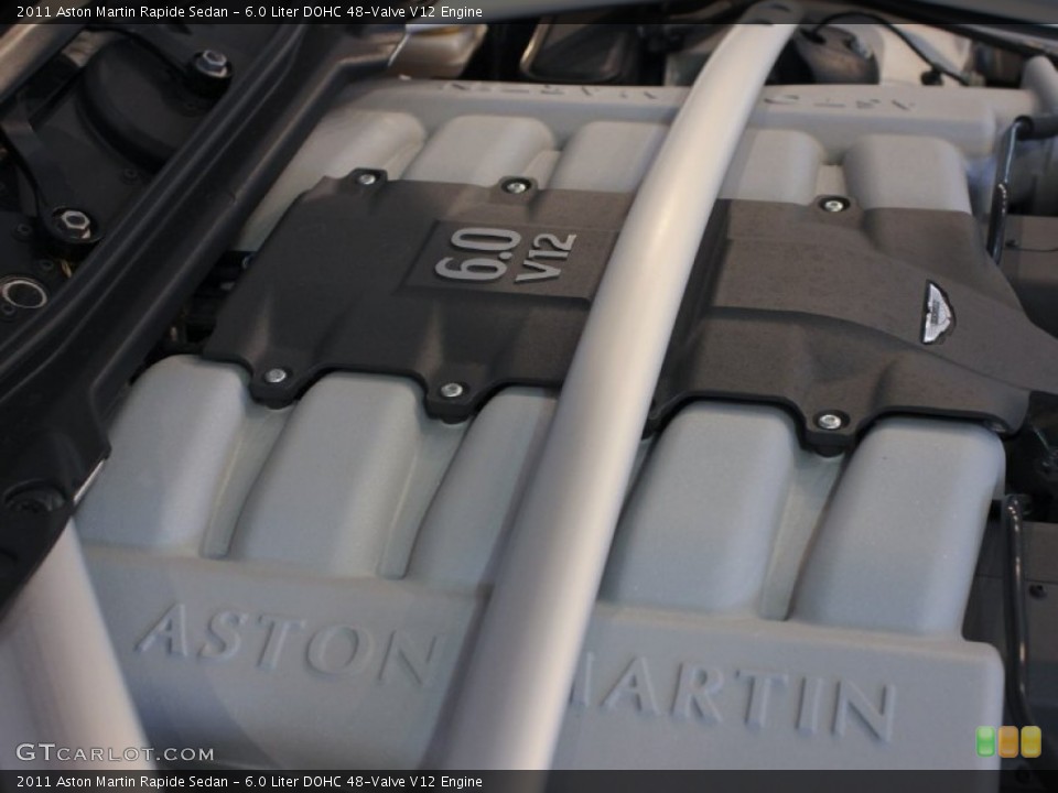 6.0 Liter DOHC 48-Valve V12 Engine for the 2011 Aston Martin Rapide #62881985
