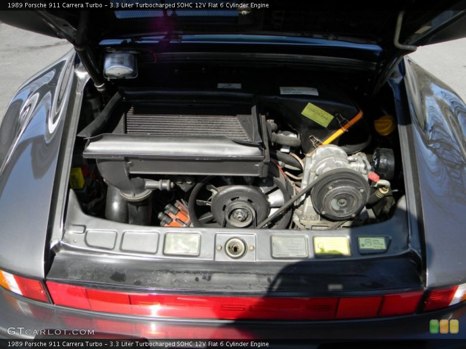 3.3 Liter Turbocharged SOHC 12V Flat 6 Cylinder Engine for the 1989 Porsche 911 #62890964