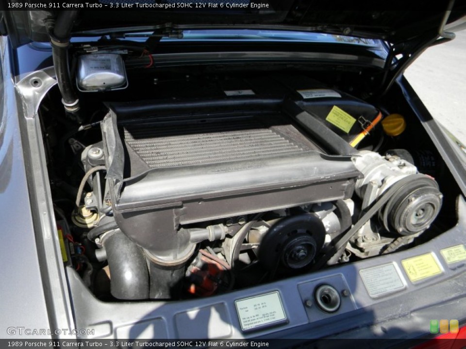3.3 Liter Turbocharged SOHC 12V Flat 6 Cylinder Engine for the 1989 Porsche 911 #62890973