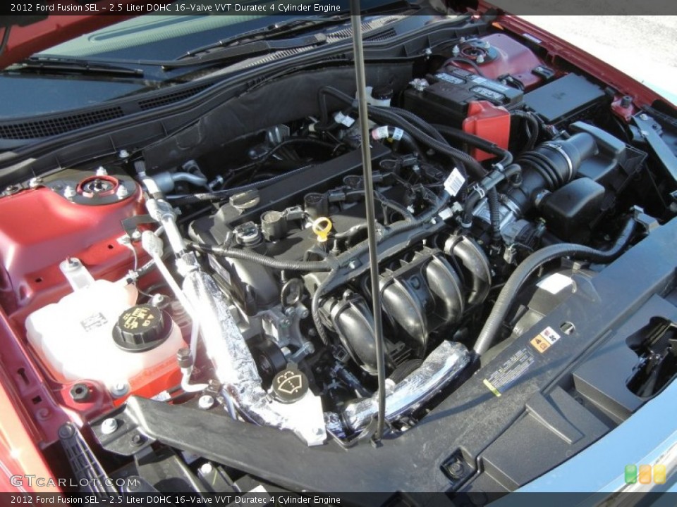2.5 Liter DOHC 16-Valve VVT Duratec 4 Cylinder Engine for the 2012 Ford Fusion #62894006