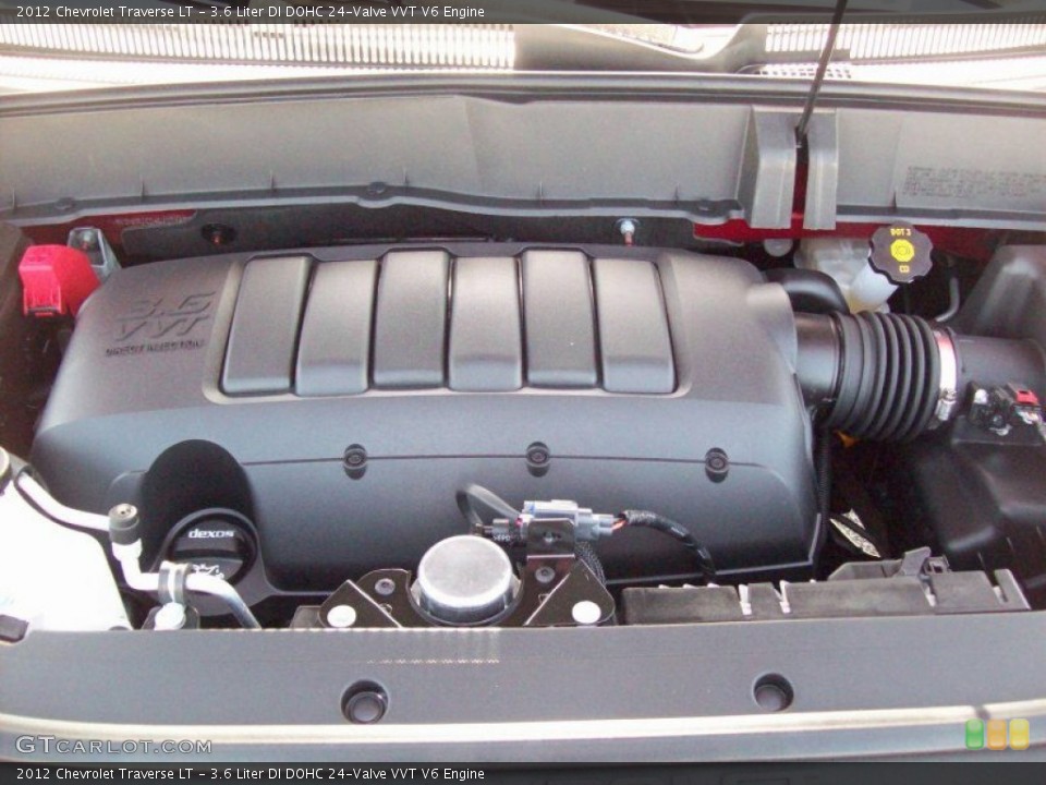 3.6 Liter DI DOHC 24-Valve VVT V6 Engine for the 2012 Chevrolet Traverse #62894973