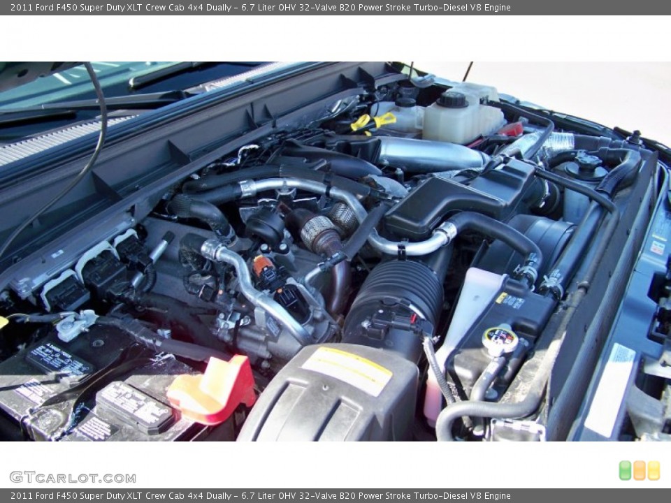 6.7 Liter OHV 32-Valve B20 Power Stroke Turbo-Diesel V8 Engine for the 2011 Ford F450 Super Duty #62911091