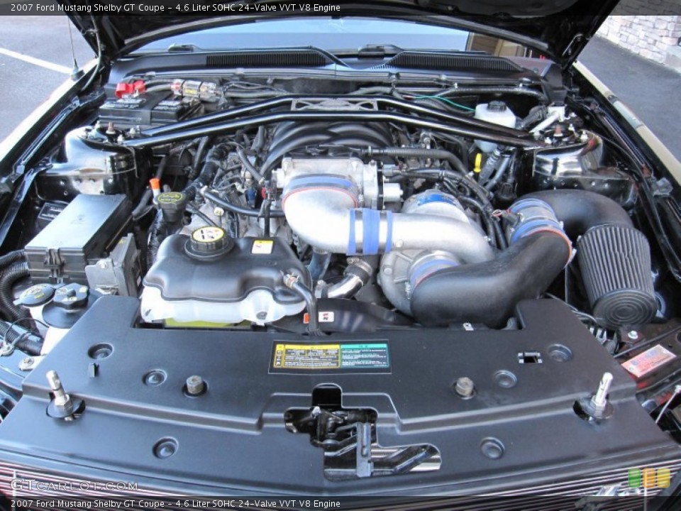 4.6 Liter SOHC 24-Valve VVT V8 Engine for the 2007 Ford Mustang #62911394