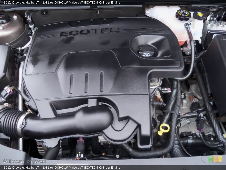 2.4 Liter DOHC 16-Valve VVT ECOTEC 4 Cylinder Engine for the 2012 Chevrolet Malibu #62911697