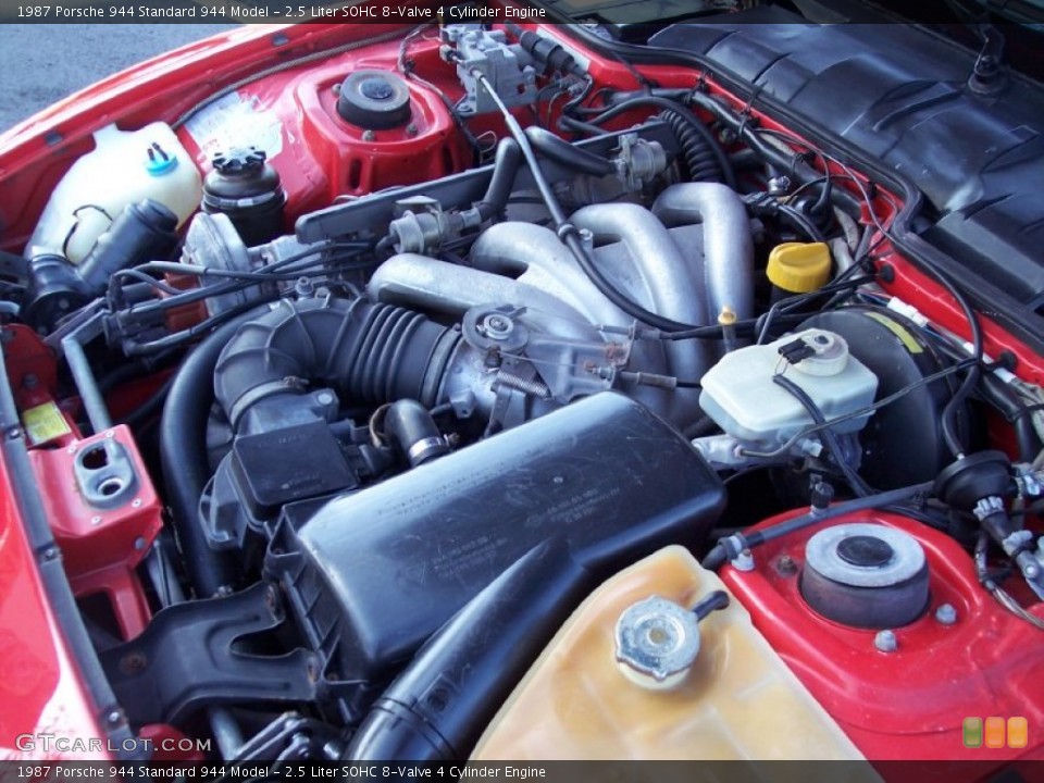 2.5 Liter SOHC 8-Valve 4 Cylinder Engine for the 1987 Porsche 944 #62936355