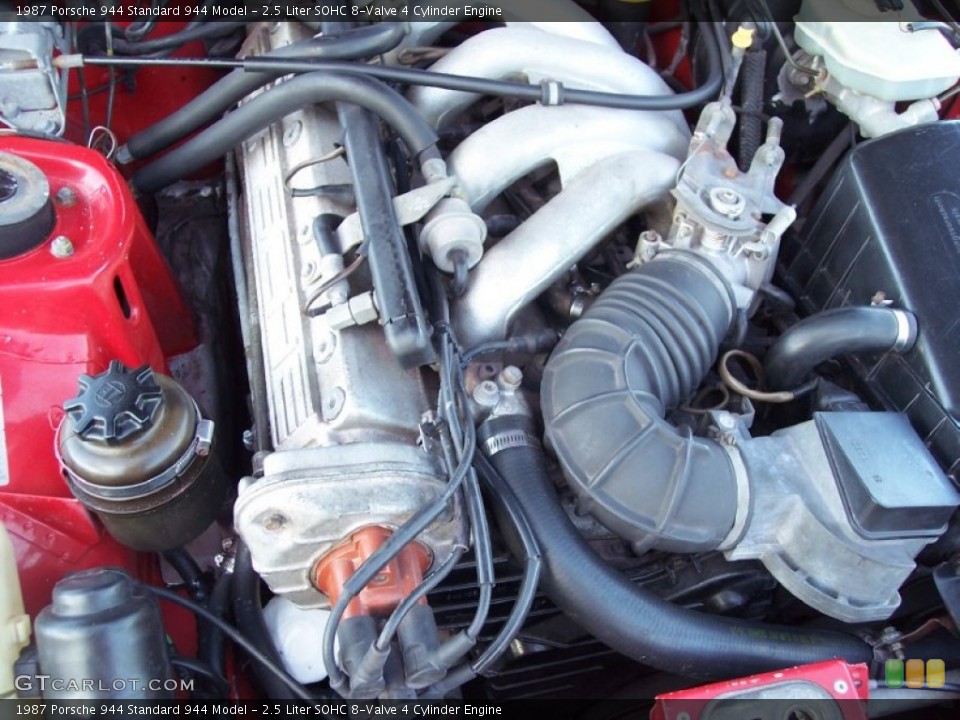 2.5 Liter SOHC 8-Valve 4 Cylinder Engine for the 1987 Porsche 944 #62936373