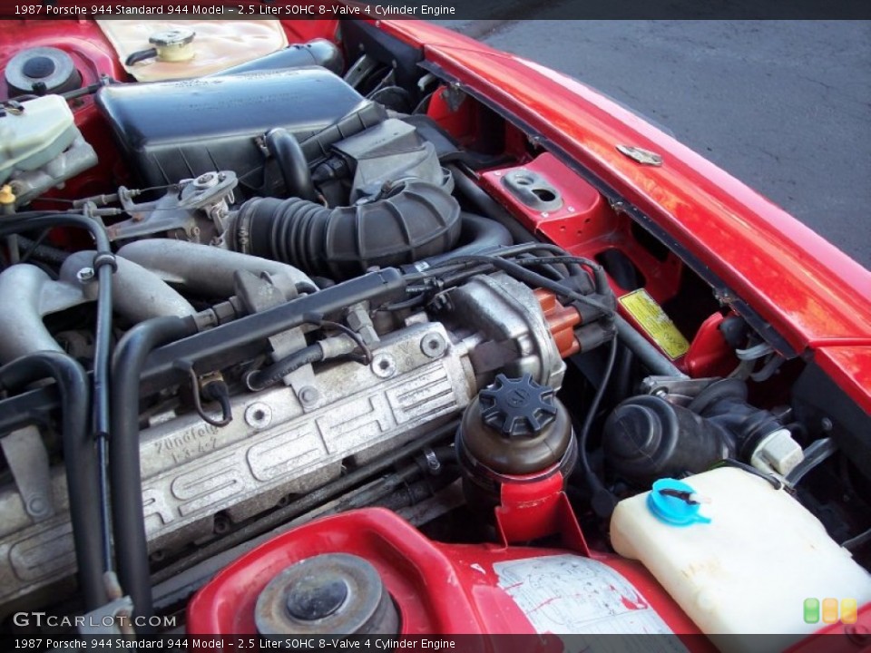 2.5 Liter SOHC 8-Valve 4 Cylinder Engine for the 1987 Porsche 944 #62936383