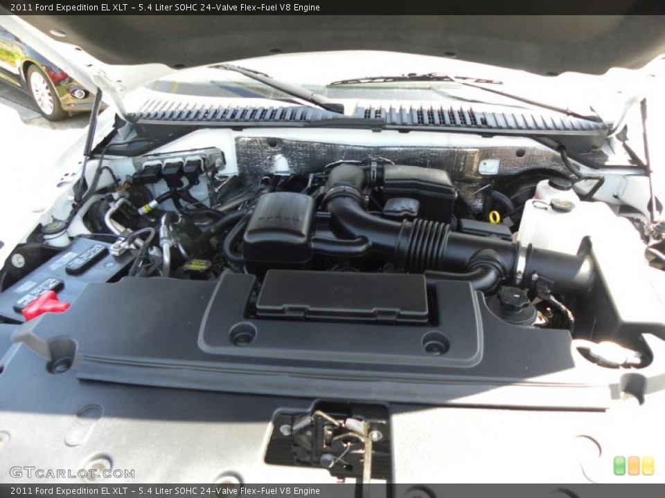 5.4 Liter SOHC 24-Valve Flex-Fuel V8 Engine for the 2011 Ford Expedition #62937663