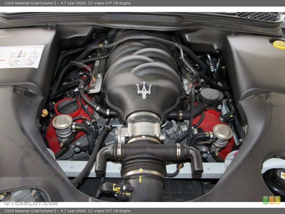 4.7 Liter DOHC 32-Valve VVT V8 Engine for the 2009 Maserati GranTurismo #62953208