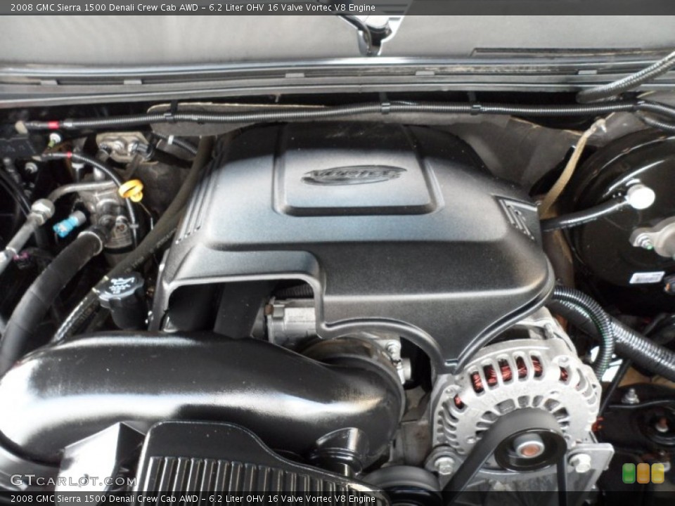 6.2 Liter OHV 16 Valve Vortec V8 Engine for the 2008 GMC Sierra 1500 #62957476