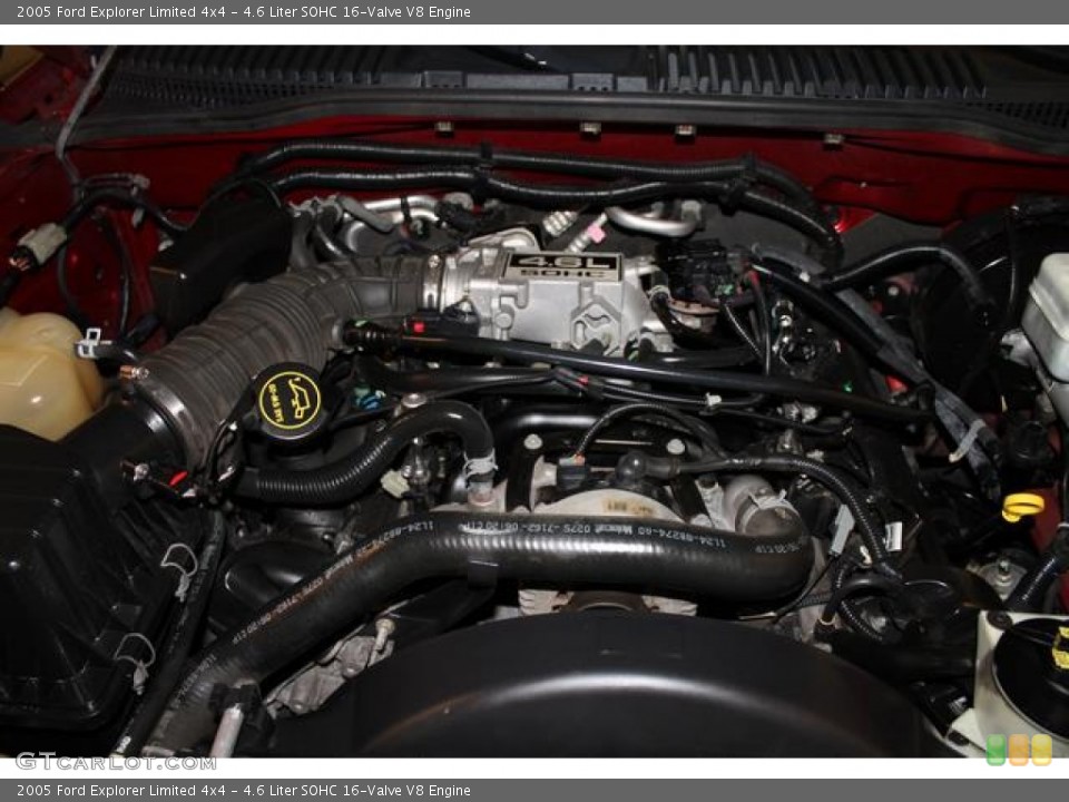 4.6 Liter SOHC 16-Valve V8 Engine for the 2005 Ford Explorer #62957822
