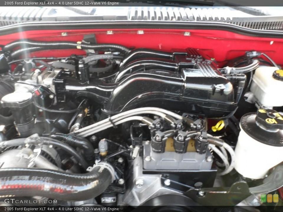 4.0 Liter SOHC 12-Valve V6 Engine for the 2005 Ford Explorer #62958093