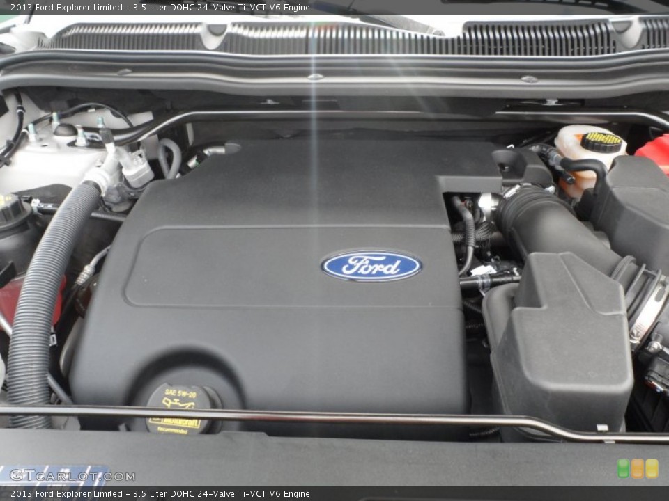 3.5 Liter DOHC 24-Valve Ti-VCT V6 Engine for the 2013 Ford Explorer #62960785