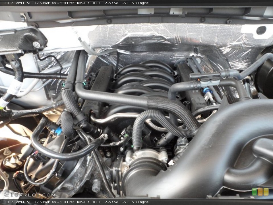 5.0 Liter Flex-Fuel DOHC 32-Valve Ti-VCT V8 Engine for the 2012 Ford F150 #62963470