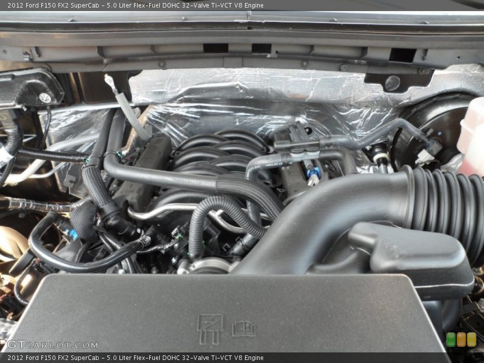 5.0 Liter Flex-Fuel DOHC 32-Valve Ti-VCT V8 Engine for the 2012 Ford F150 #62963723