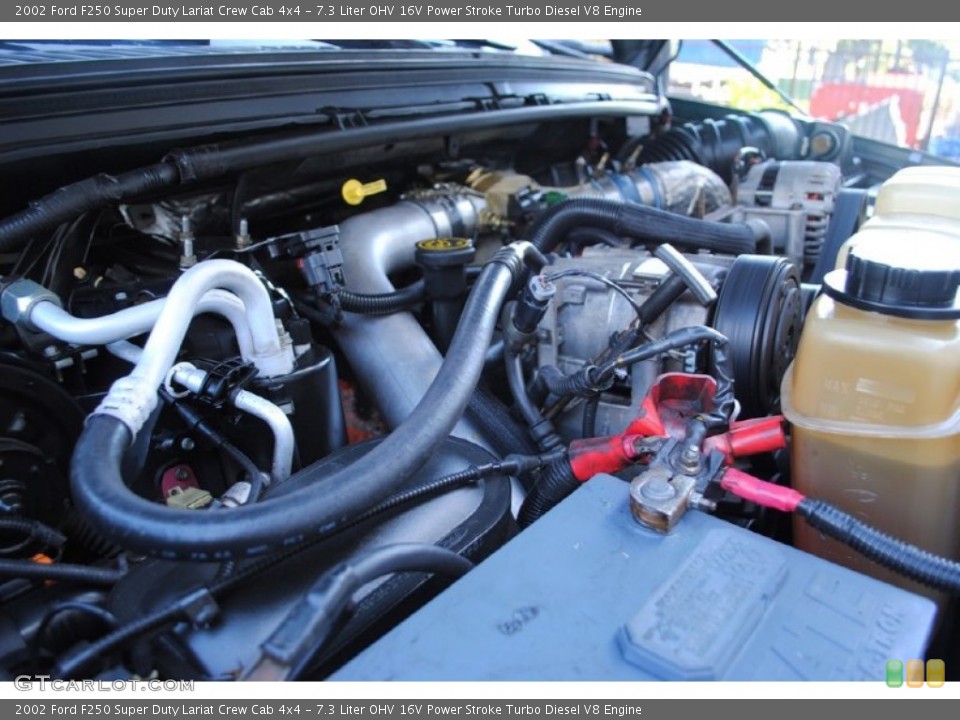 7.3 Liter OHV 16V Power Stroke Turbo Diesel V8 Engine for the 2002 Ford F250 Super Duty #62966193