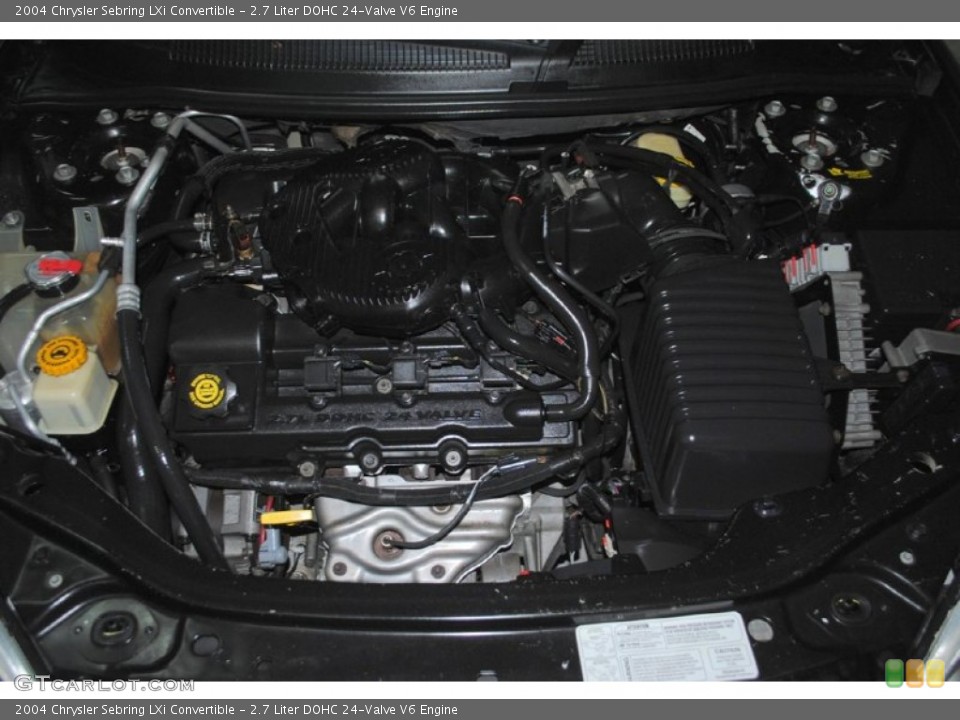 2.7 Liter DOHC 24-Valve V6 Engine for the 2004 Chrysler Sebring #62966603