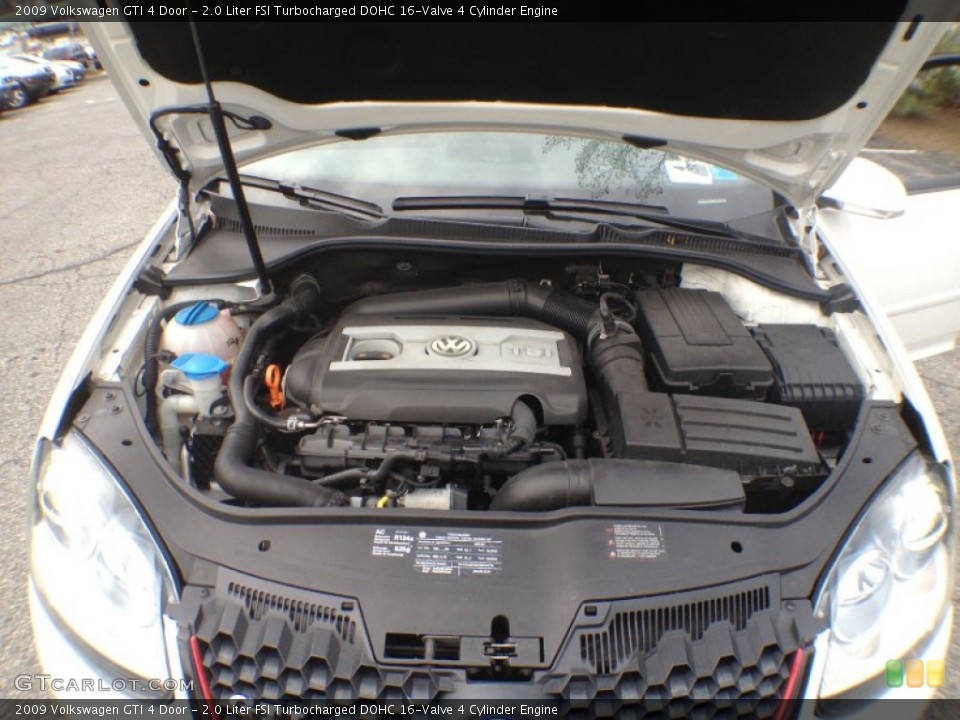 2.0 Liter FSI Turbocharged DOHC 16-Valve 4 Cylinder Engine for the 2009 Volkswagen GTI #62978627