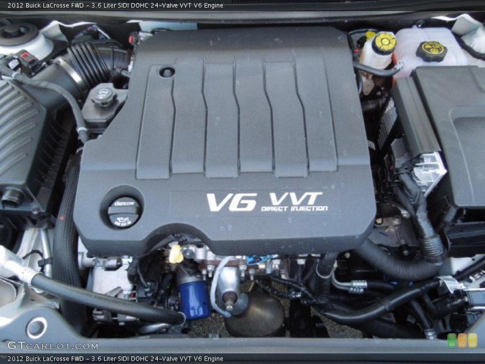 3.6 Liter SIDI DOHC 24-Valve VVT V6 Engine for the 2012 Buick LaCrosse #62980932