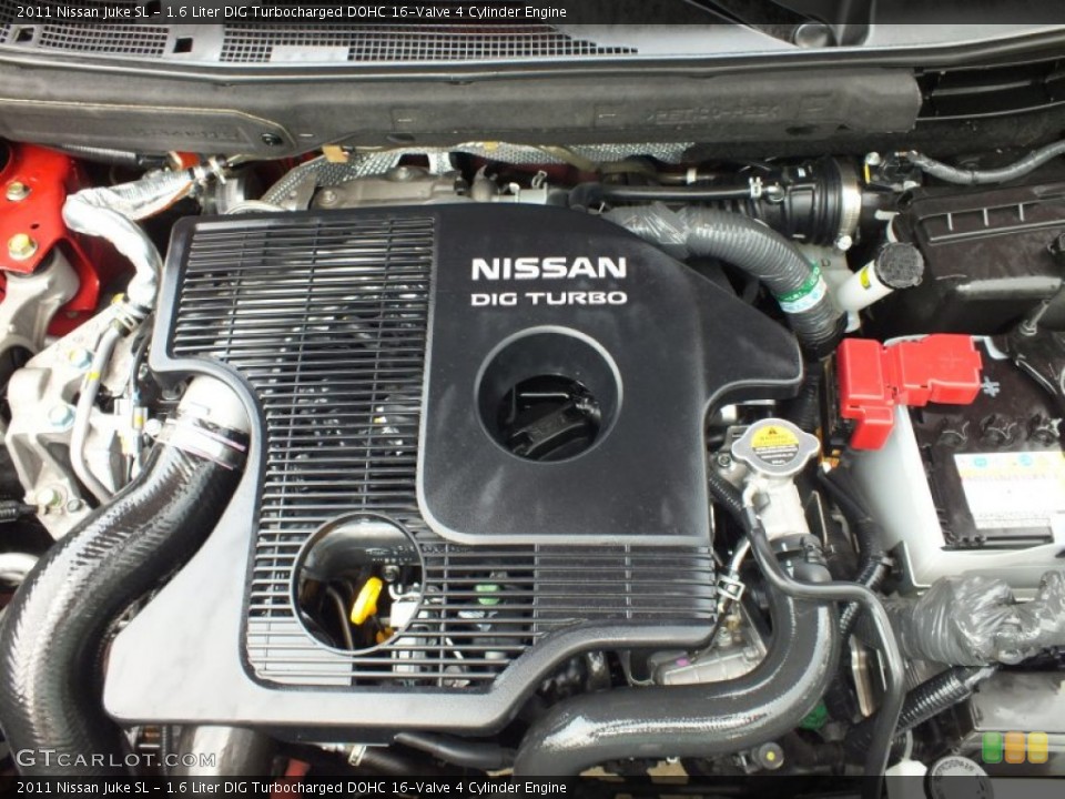 1.6 Liter DIG Turbocharged DOHC 16-Valve 4 Cylinder Engine for the 2011 Nissan Juke #62982257
