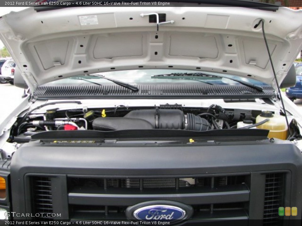 4.6 Liter SOHC 16-Valve Flex-Fuel Triton V8 Engine for the 2012 Ford E Series Van #62989718