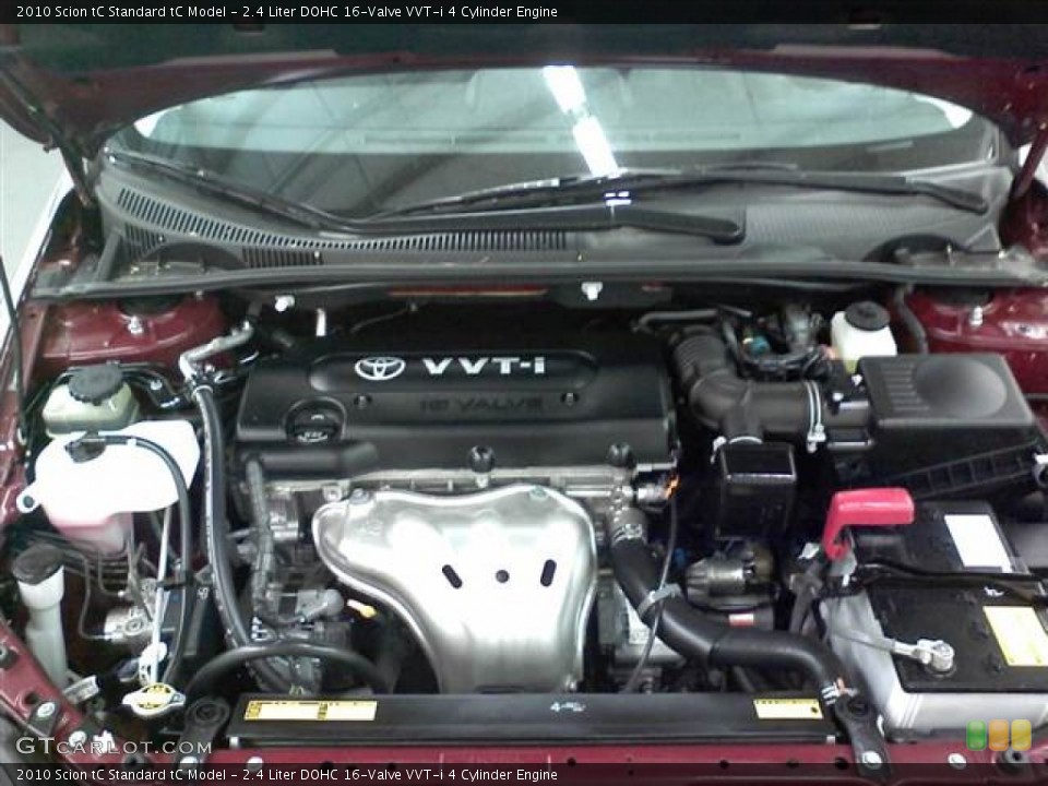 2.4 Liter DOHC 16-Valve VVT-i 4 Cylinder Engine for the 2010 Scion tC #62991680