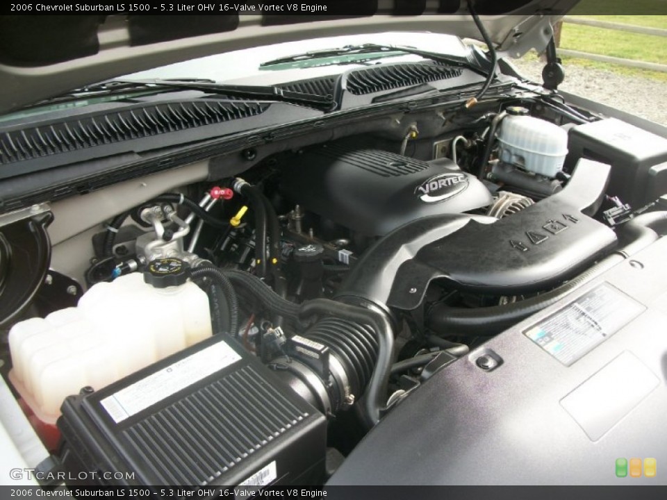 5.3 Liter OHV 16-Valve Vortec V8 Engine for the 2006 Chevrolet Suburban #63005303