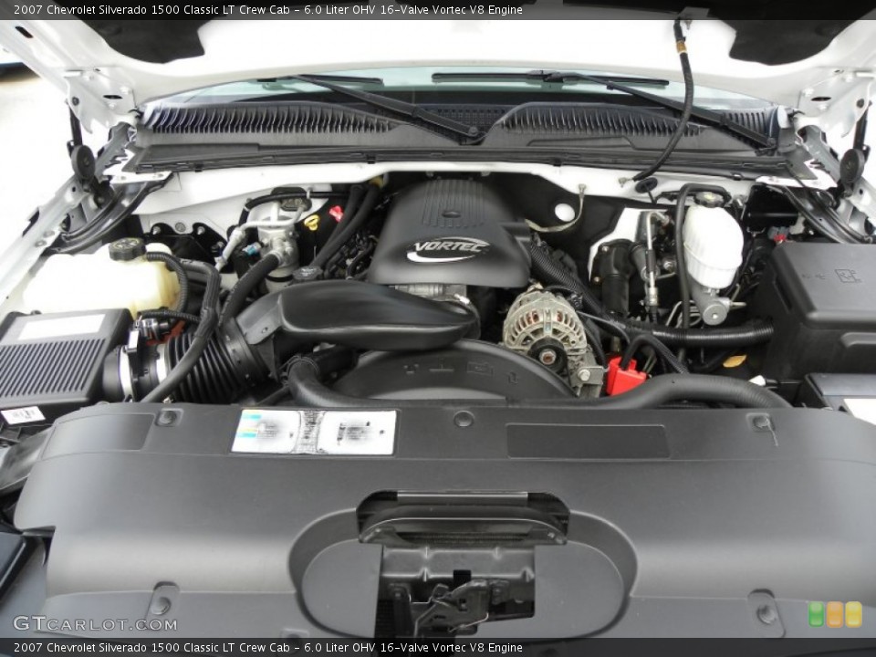 6.0 Liter OHV 16-Valve Vortec V8 Engine for the 2007 Chevrolet Silverado 1500 #63019643