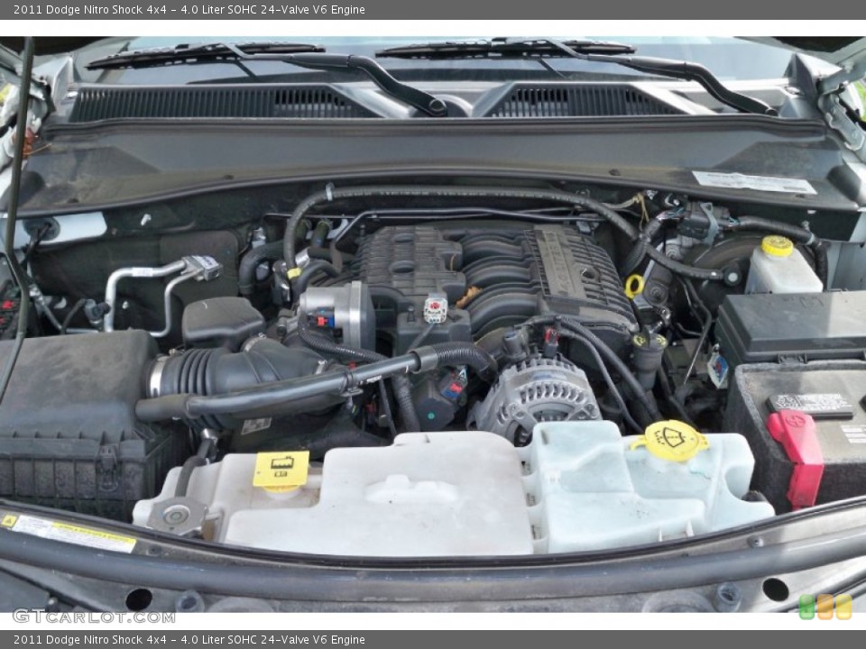 4.0 Liter SOHC 24-Valve V6 Engine for the 2011 Dodge Nitro #63046081