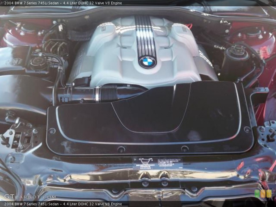 4.4 Liter DOHC 32 Valve V8 Engine for the 2004 BMW 7 Series #63047764