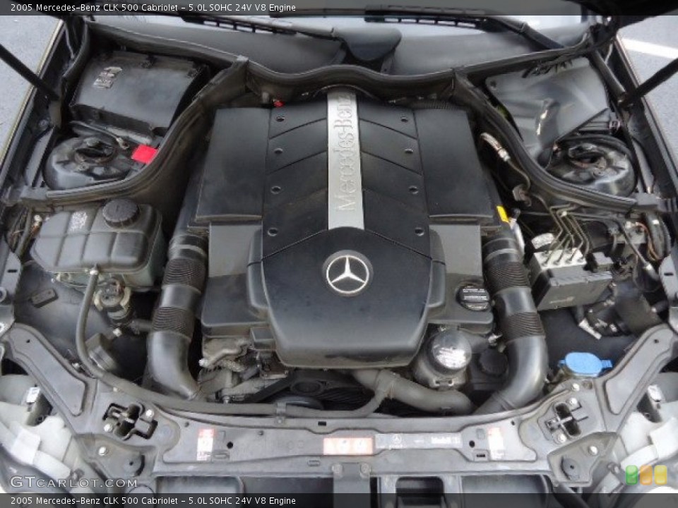 5.0L SOHC 24V V8 Engine for the 2005 Mercedes-Benz CLK #63049975