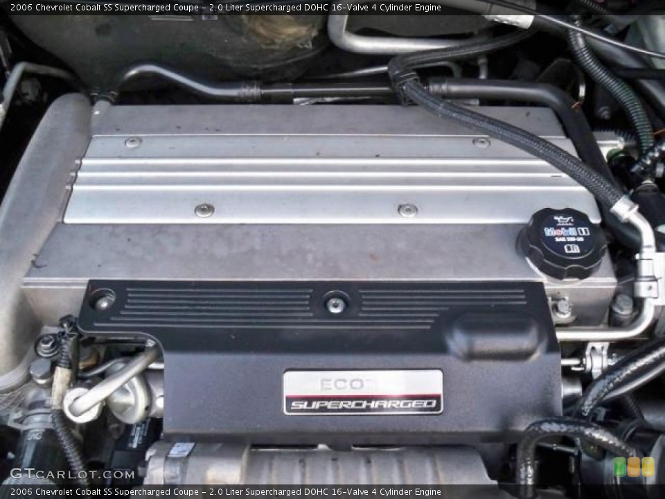 2.0 Liter Supercharged DOHC 16-Valve 4 Cylinder Engine for the 2006 Chevrolet Cobalt #63051496