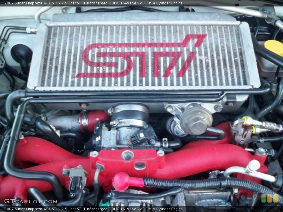 2.5 Liter STi Turbocharged DOHC 16-Valve VVT Flat 4 Cylinder Engine for the 2007 Subaru Impreza #63052801