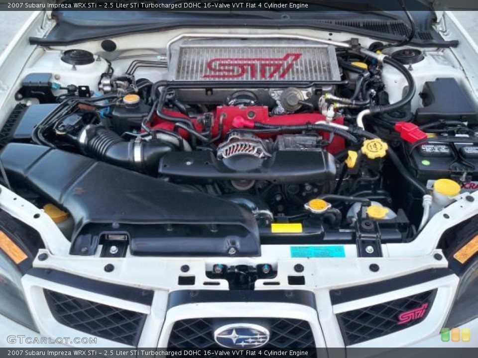 2.5 Liter STi Turbocharged DOHC 16-Valve VVT Flat 4 Cylinder Engine for the 2007 Subaru Impreza #63052811