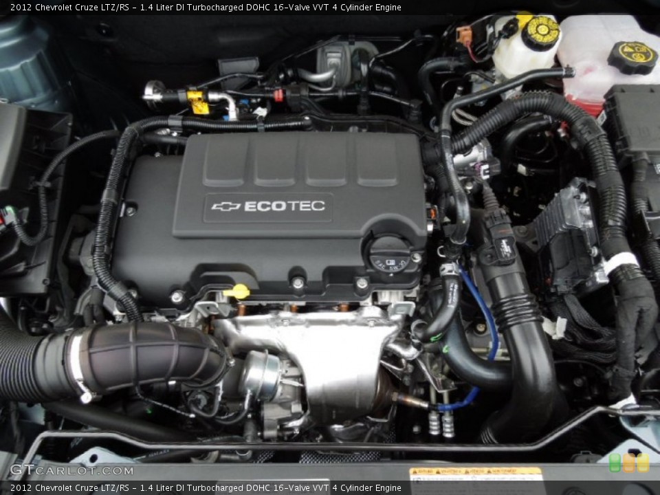 1.4 Liter DI Turbocharged DOHC 16-Valve VVT 4 Cylinder Engine for the 2012 Chevrolet Cruze #63057910