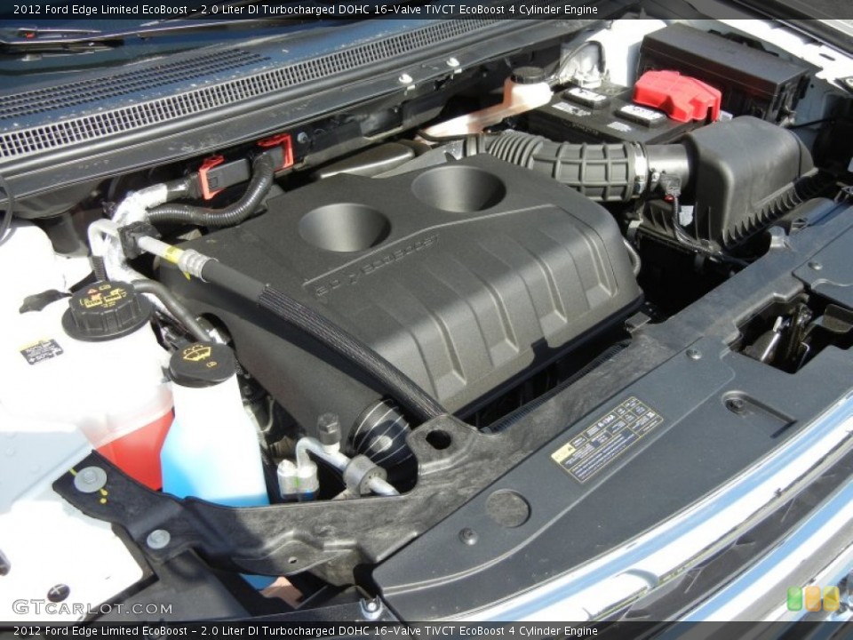 2.0 Liter DI Turbocharged DOHC 16-Valve TiVCT EcoBoost 4 Cylinder 2012 Ford Edge Engine