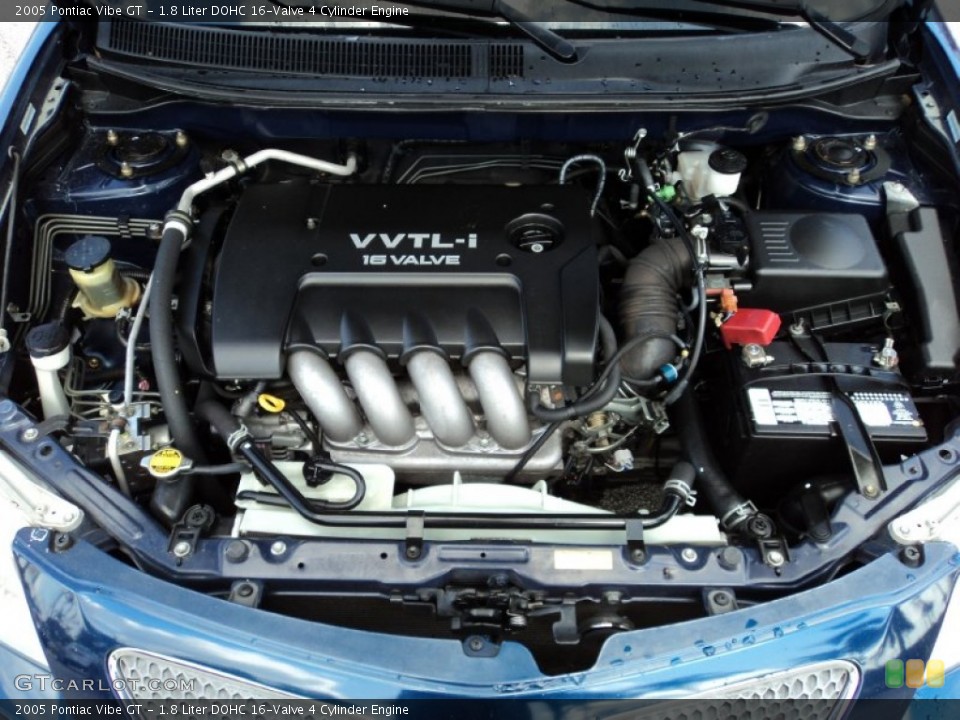 1.8 Liter DOHC 16-Valve 4 Cylinder Engine for the 2005 Pontiac Vibe #63059869