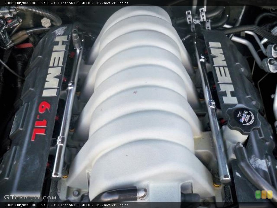 6.1 Liter SRT HEMI OHV 16-Valve V8 Engine for the 2006 Chrysler 300 #63061459