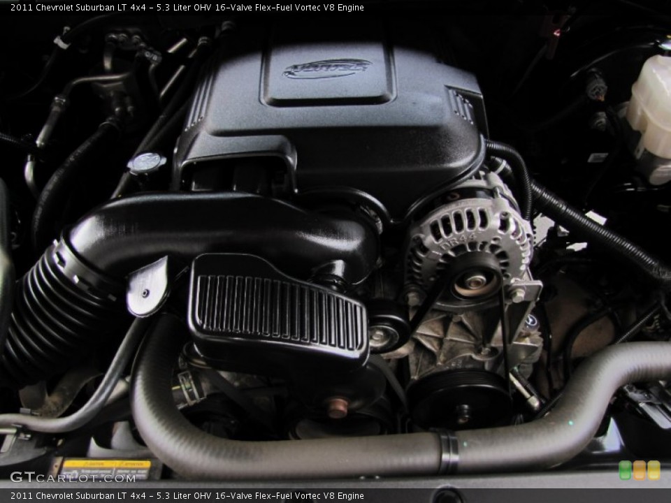 5.3 Liter OHV 16-Valve Flex-Fuel Vortec V8 Engine for the 2011 Chevrolet Suburban #63066213