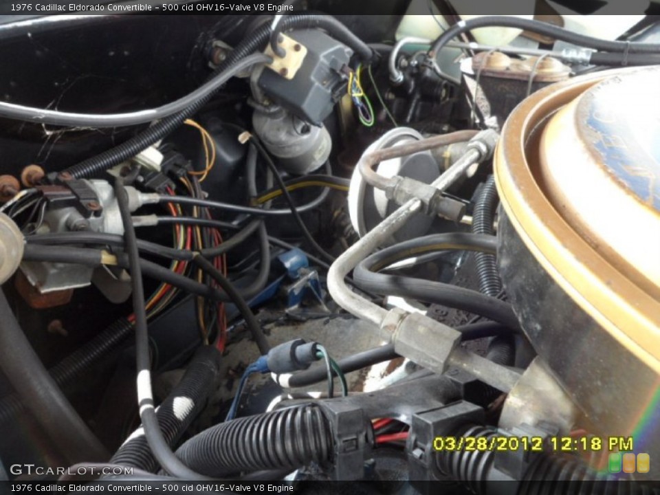 500 cid OHV16-Valve V8 Engine for the 1976 Cadillac Eldorado #63066265