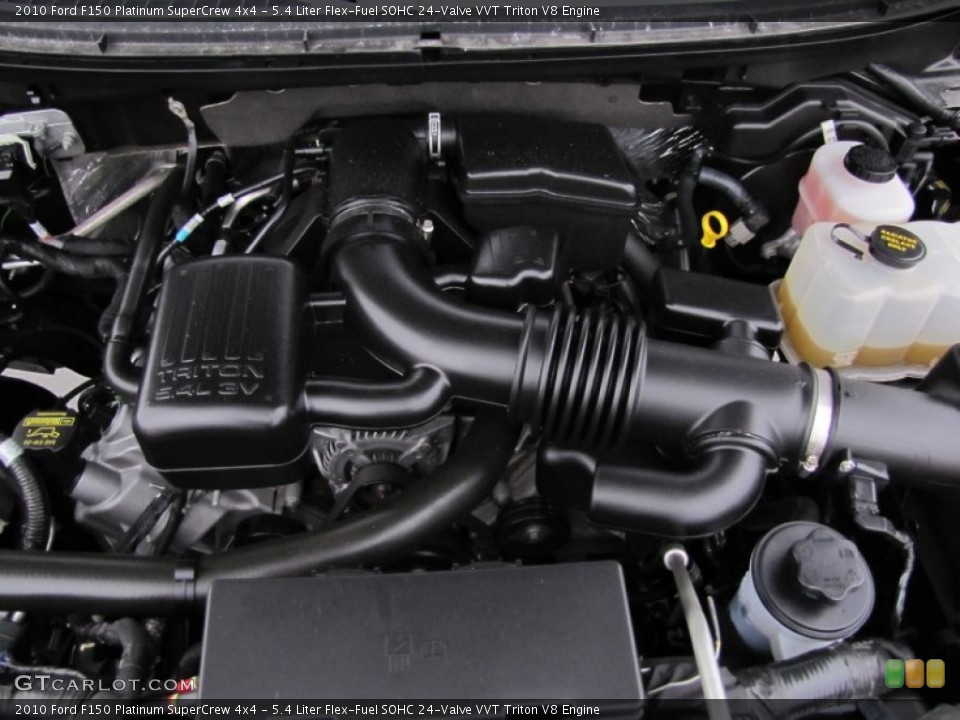 5.4 Liter Flex-Fuel SOHC 24-Valve VVT Triton V8 Engine for the 2010 Ford F150 #63067198