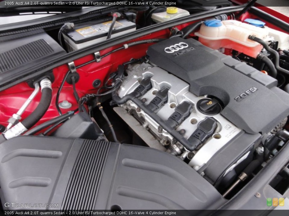 2.0 Liter FSI Turbocharged DOHC 16-Valve 4 Cylinder Engine for the 2005 Audi A4 #63082461