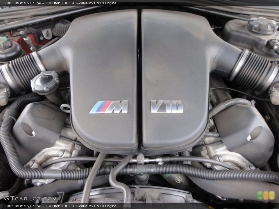 5.0 Liter DOHC 40-Valve VVT V10 Engine for the 2006 BMW M6 #63084317