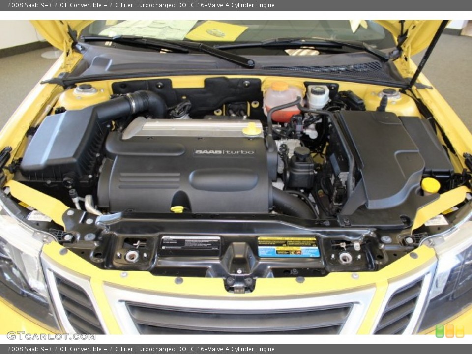 2.0 Liter Turbocharged DOHC 16-Valve 4 Cylinder Engine for the 2008 Saab 9-3 #63106144