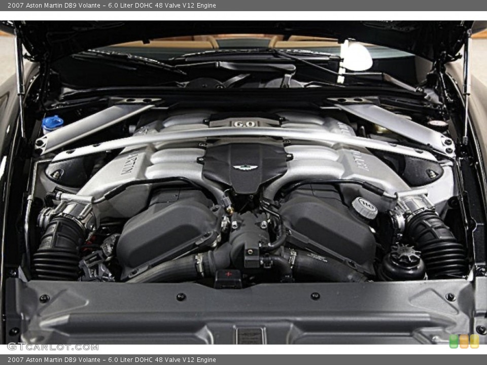 6.0 Liter DOHC 48 Valve V12 Engine for the 2007 Aston Martin DB9 #63107486