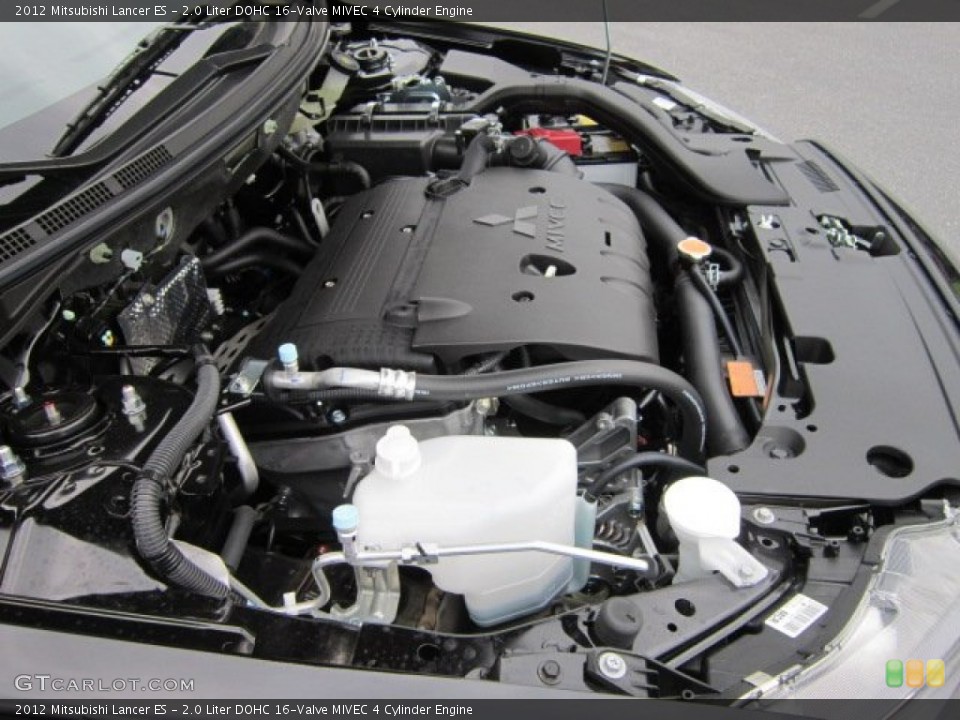 2.0 Liter DOHC 16-Valve MIVEC 4 Cylinder Engine for the 2012 Mitsubishi Lancer #63107702
