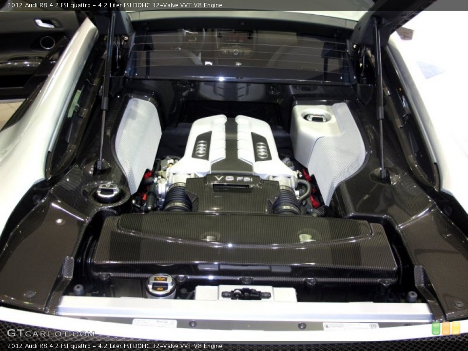 4.2 Liter FSI DOHC 32-Valve VVT V8 Engine for the 2012 Audi R8 #63113159