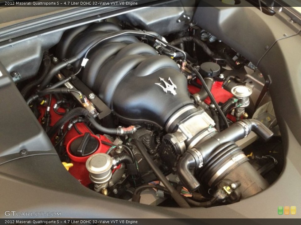 4.7 Liter DOHC 32-Valve VVT V8 Engine for the 2012 Maserati Quattroporte #63119956